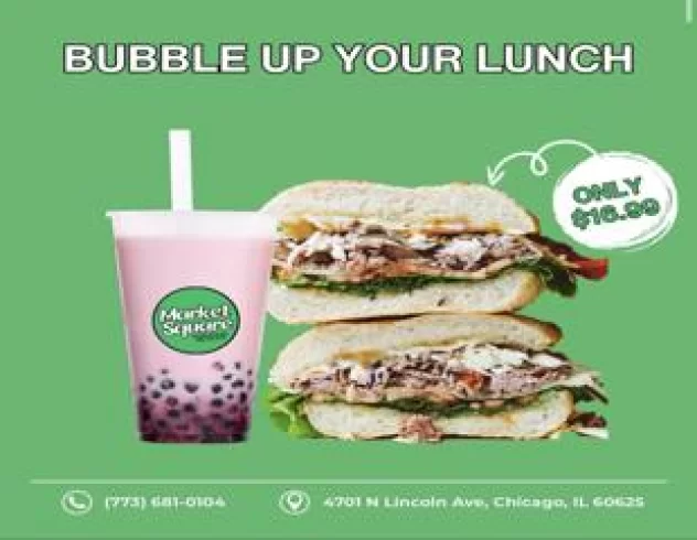 COMBO MENU 1 - BUBBLE UP YOUR LUNCH!